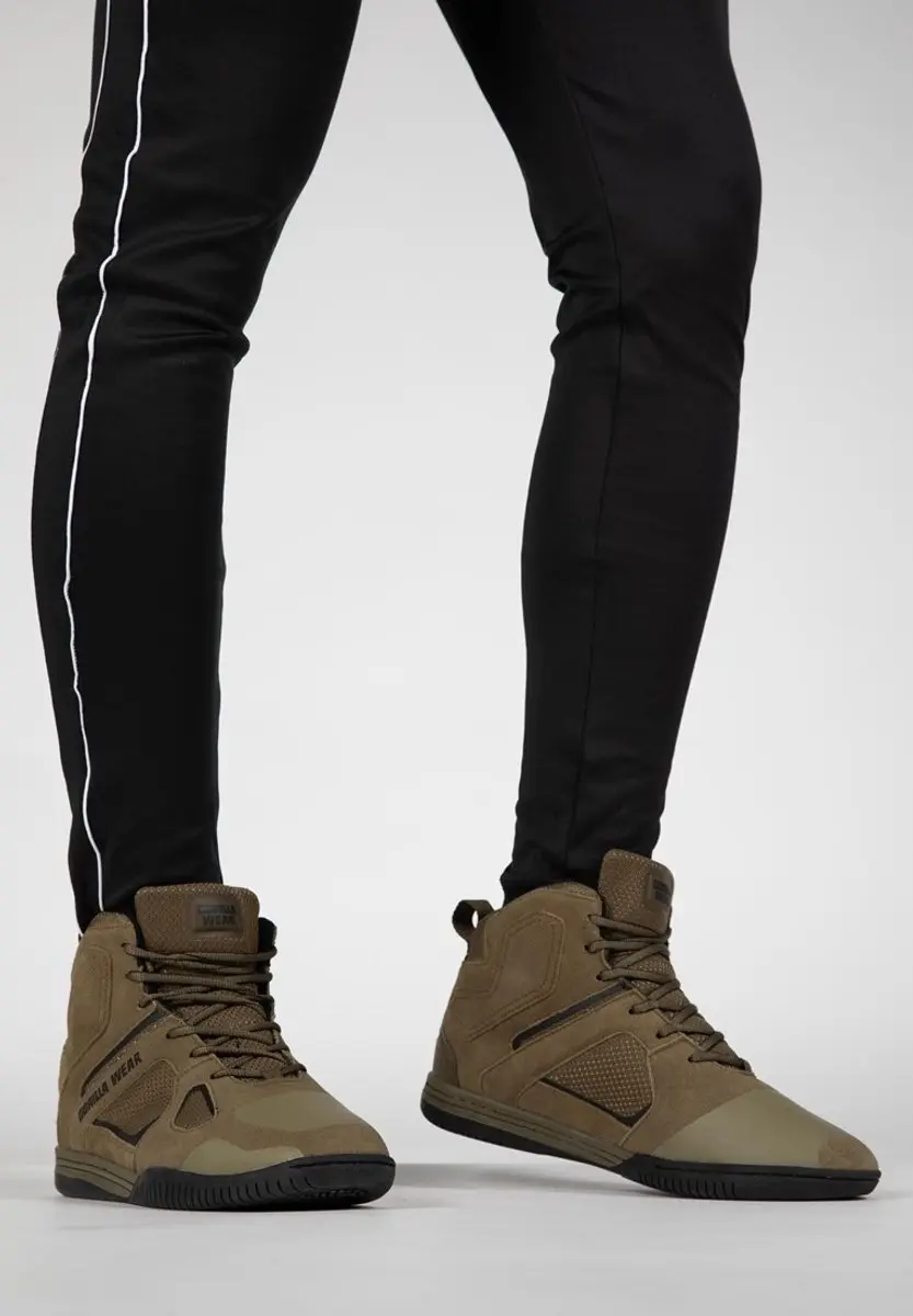 Gorilla Wear Troy High Tops Sportschoenen 44 - Legergroen