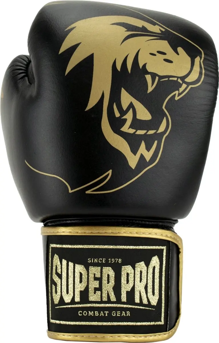Super Pro Combat Gear Warrior SE Bokshandschoenen 12oz - Zwart/Goud