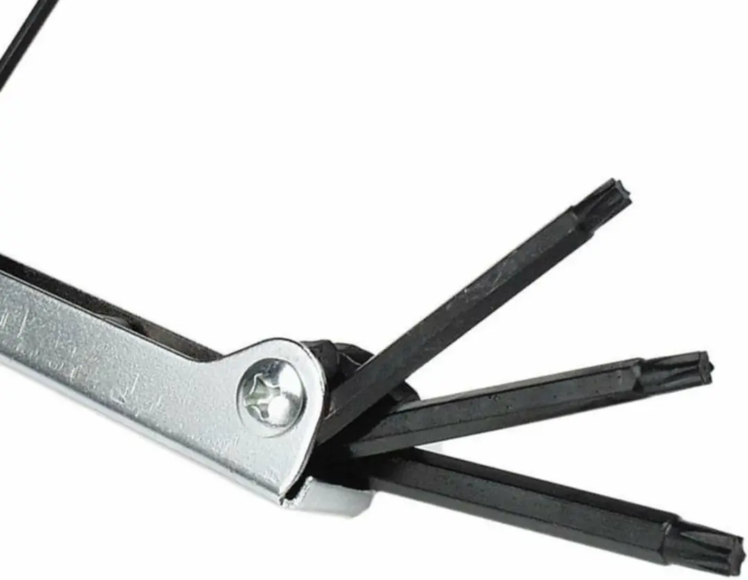 Brüder Mannesmann Torx Sleutelset 8-delig T9-T40 - Zilver