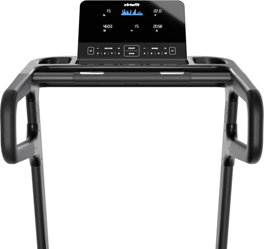 Virtufit TR600i Loopband - 22 km/u - 15% Helling - 40 Programma's - Zwart