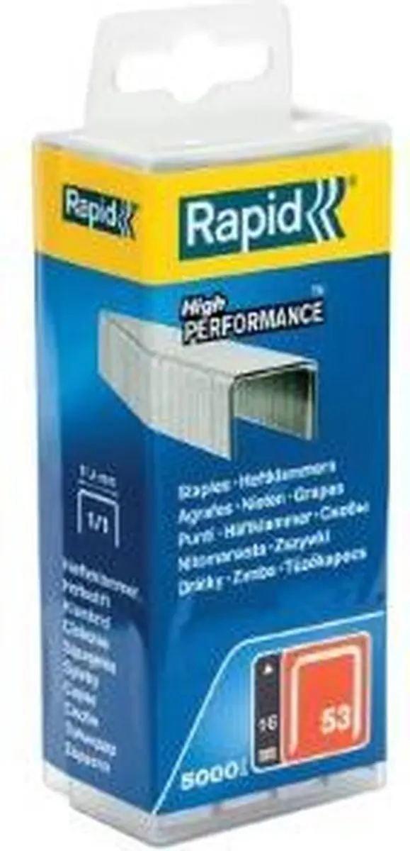 Rapid No. 53 Gegalvaniseerde Nieten 16mm