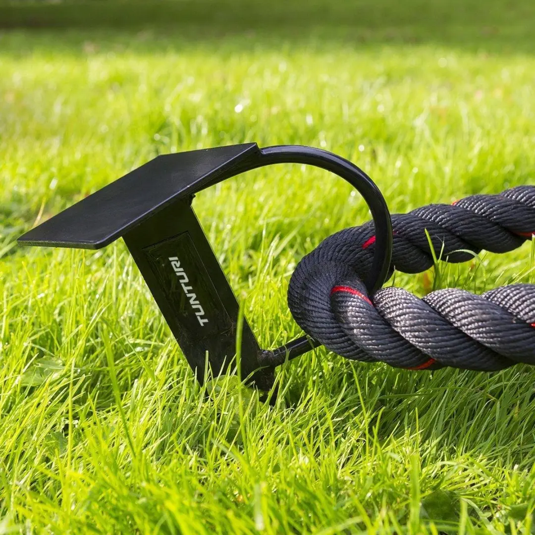 Tunturi Battle Rope Functionele Trainingskabel - Zwart