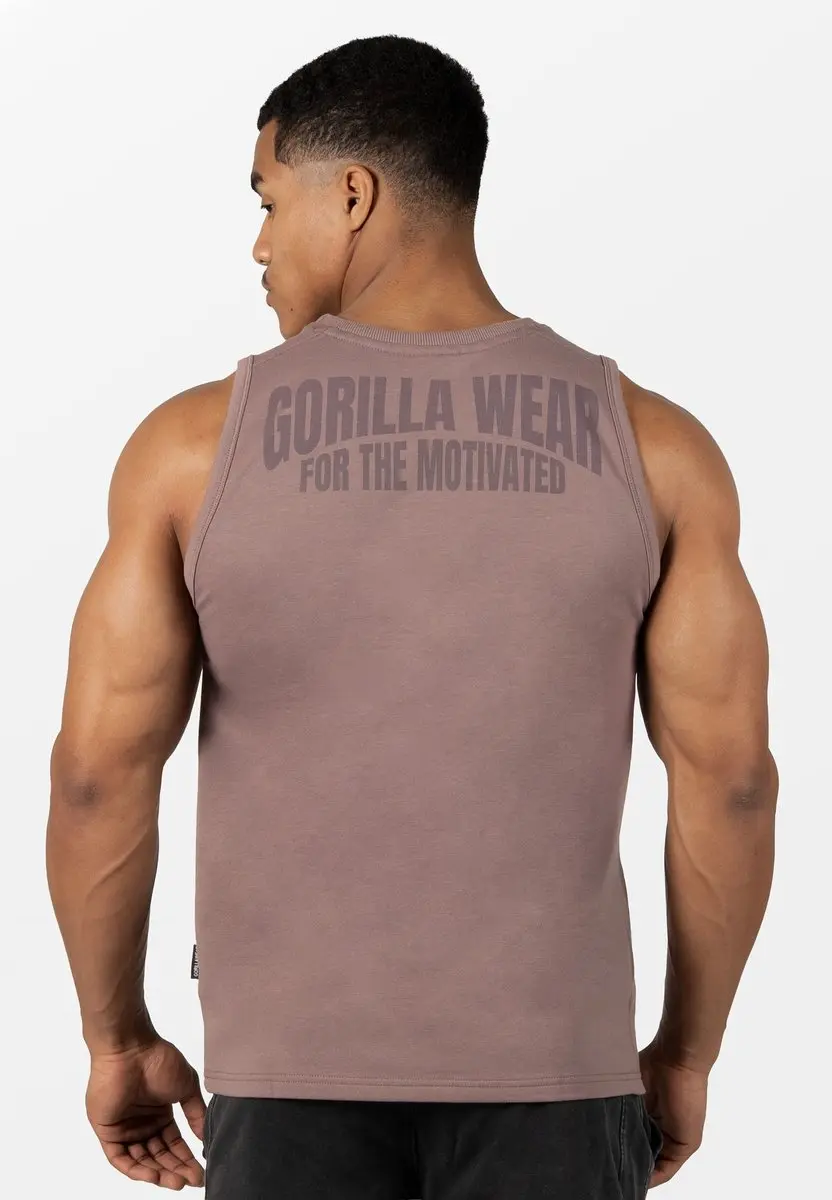 Gorilla Wear Belfort Tank Top 2XL - Taupe