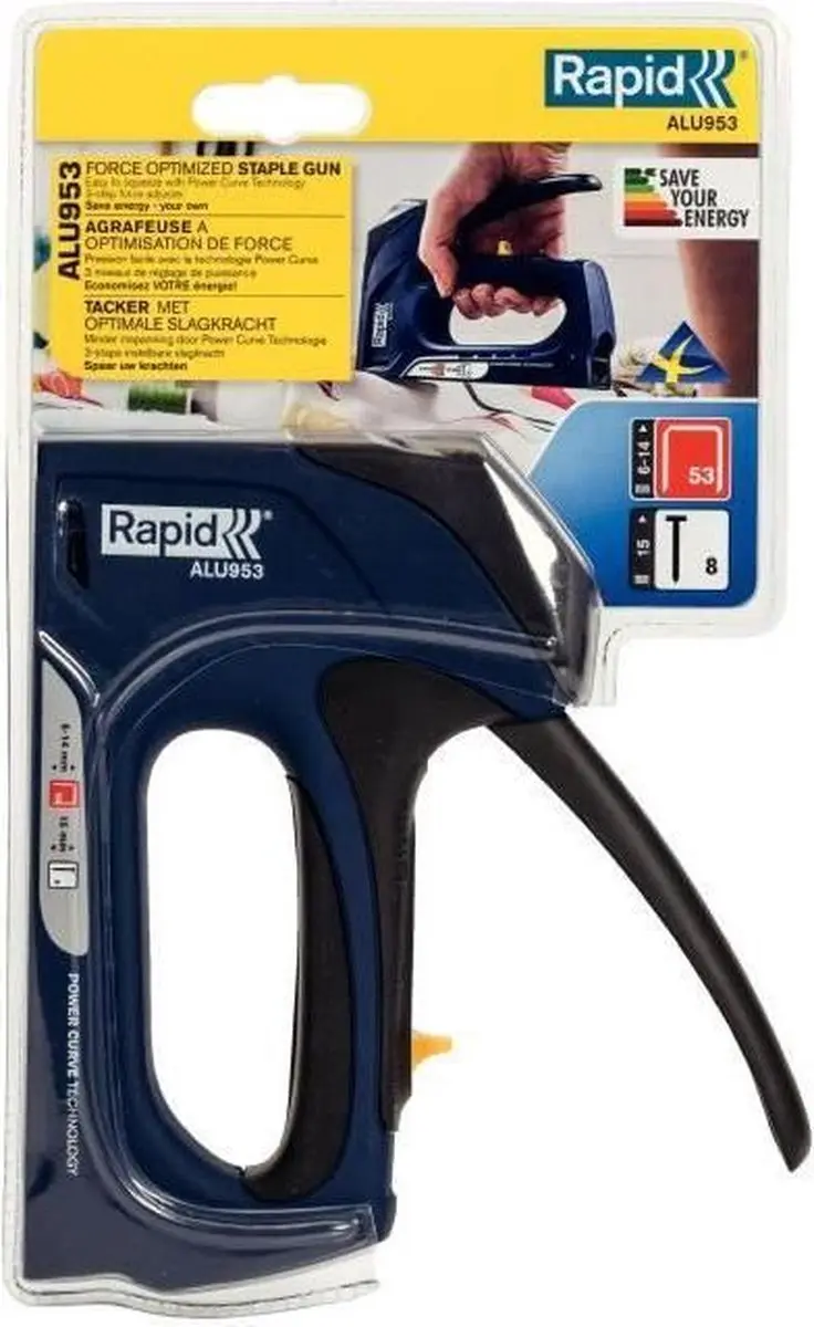 Rapid Alu 953 Tacker - 1 Stuk