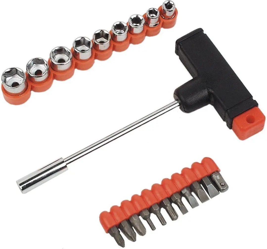 Brüder Mannesmann Bitschroevendraaier 1/4" 21-delig