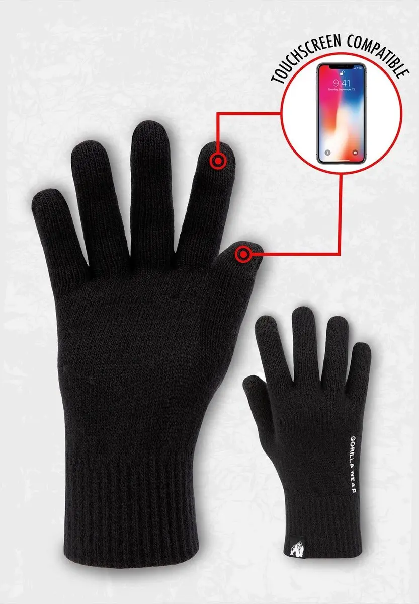 Gorilla Wear Waco Gebreide Handschoenen - L
