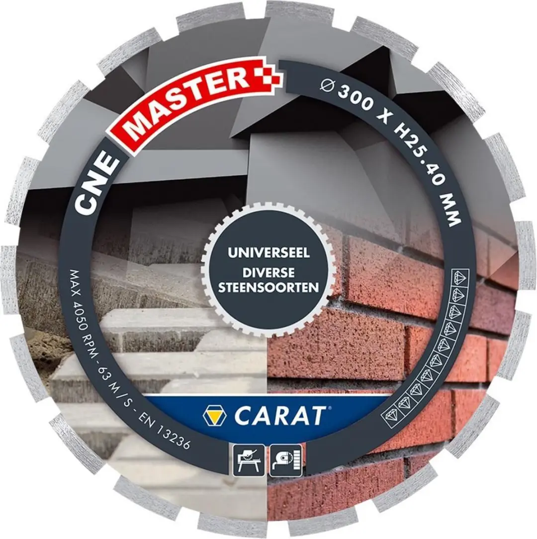Carat CNE MASTER Diamantzaagblad 370x30mm