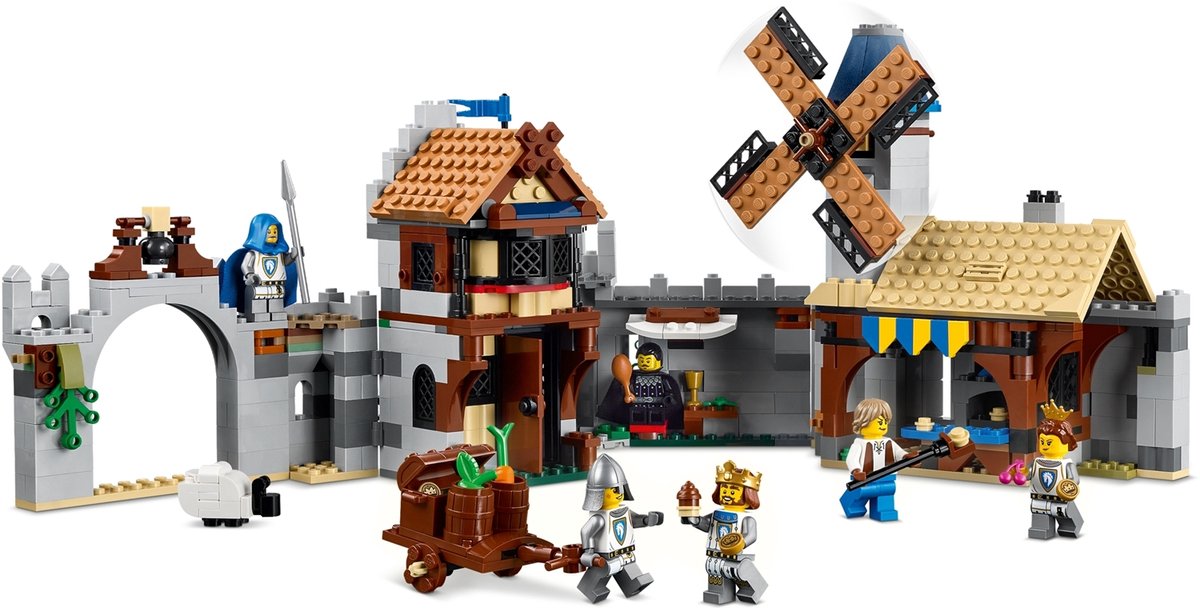LEGO® Creator 3in1 Middeleeuws Kasteel met Ridders te Paard - 31168