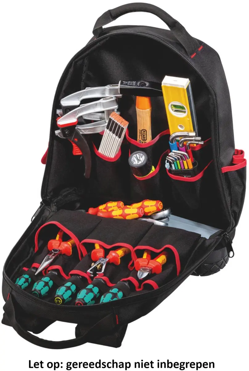 Parat Rugzak BASIC 5990830991 - 23L - Zwart/Rood