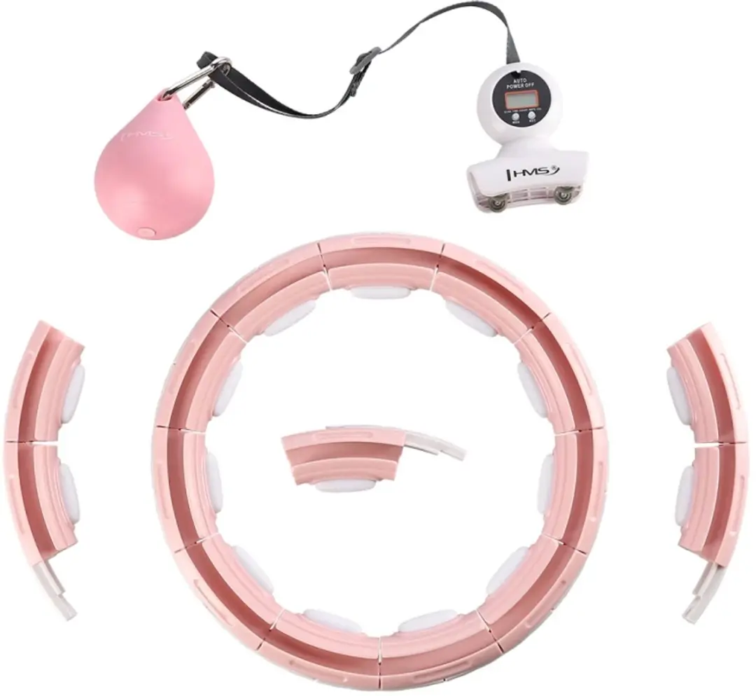 HMS Fitness Hoelahoep Plus Size - Roze - afbeelding 6 van 6
