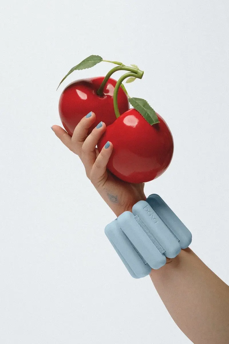 Bala Bangles Enkel- en Polsgewicht 2kg - Blauw - afbeelding 6 van 6