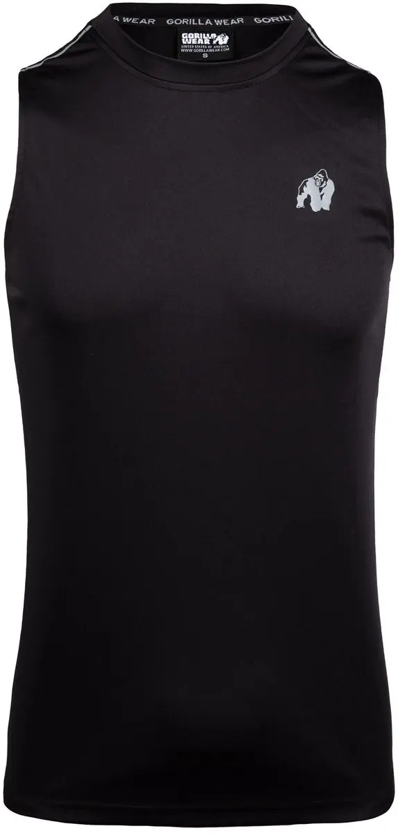 Gorilla Wear Easton Tanktop 4XL - Zwart