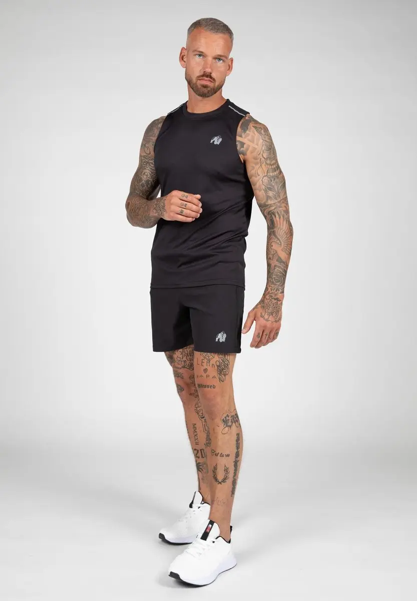 Gorilla Wear Easton Tanktop 4XL - Zwart