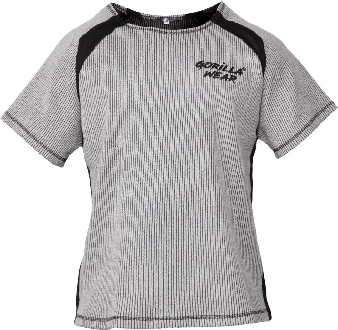 Gorilla Wear Augustine Old School Work Out Top 5XL - Grijs