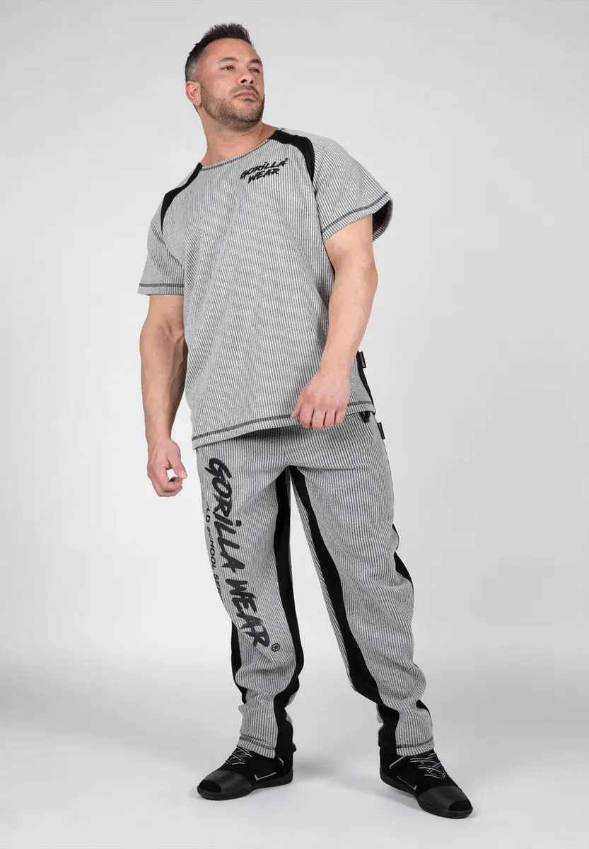 Gorilla Wear Augustine Old School Work Out Top 5XL - Grijs - afbeelding 6 van 6
