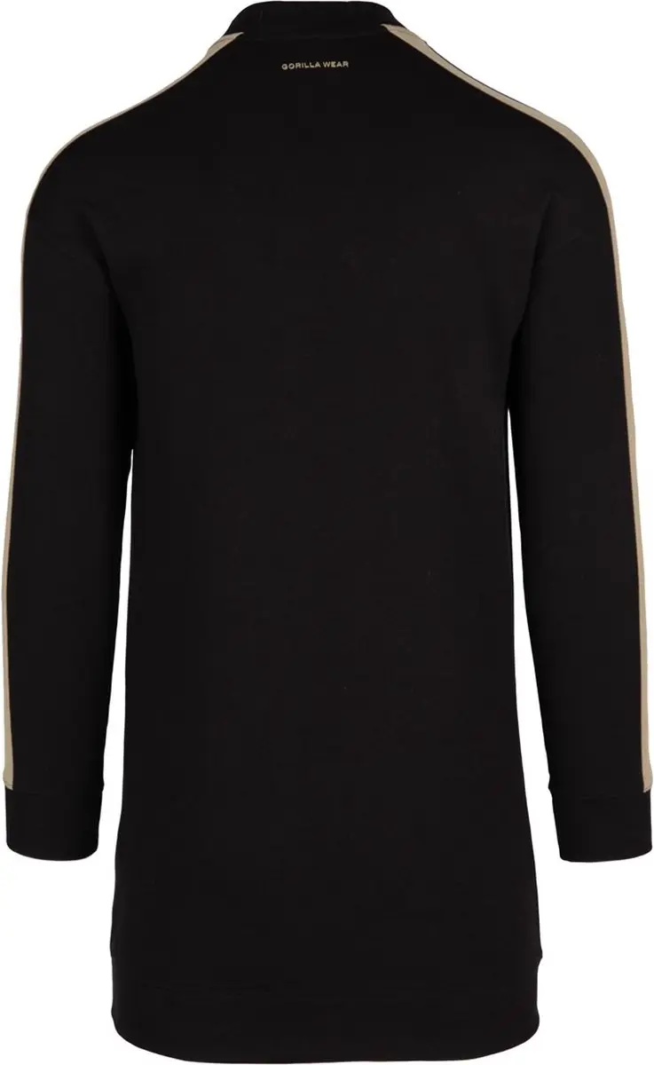 Gorilla Wear Isabella Sweatshirtjurk - Zwart - S