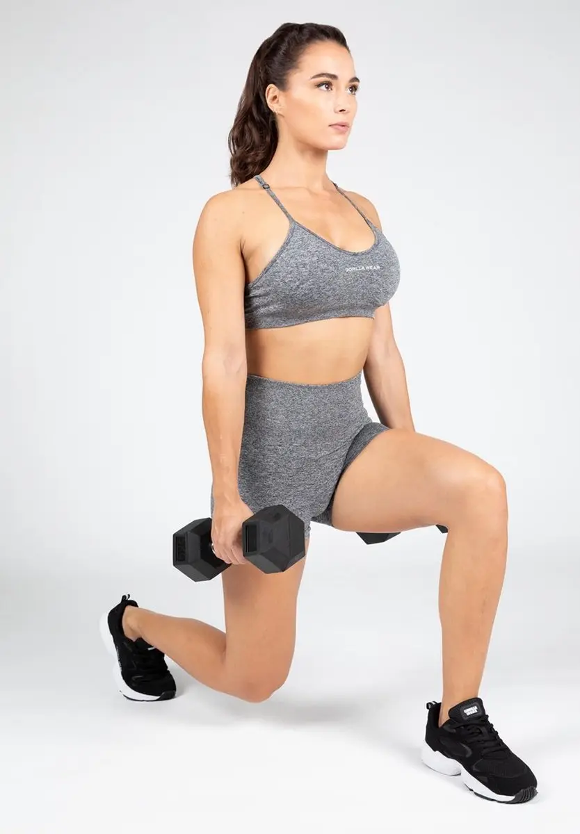 Gorilla Wear Quincy Seamless Trainingsbroek - Grijs