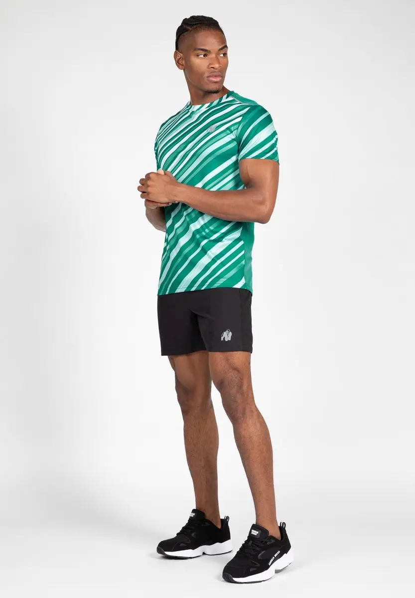 Gorilla Wear Easton T-shirt - Groen/Wit M