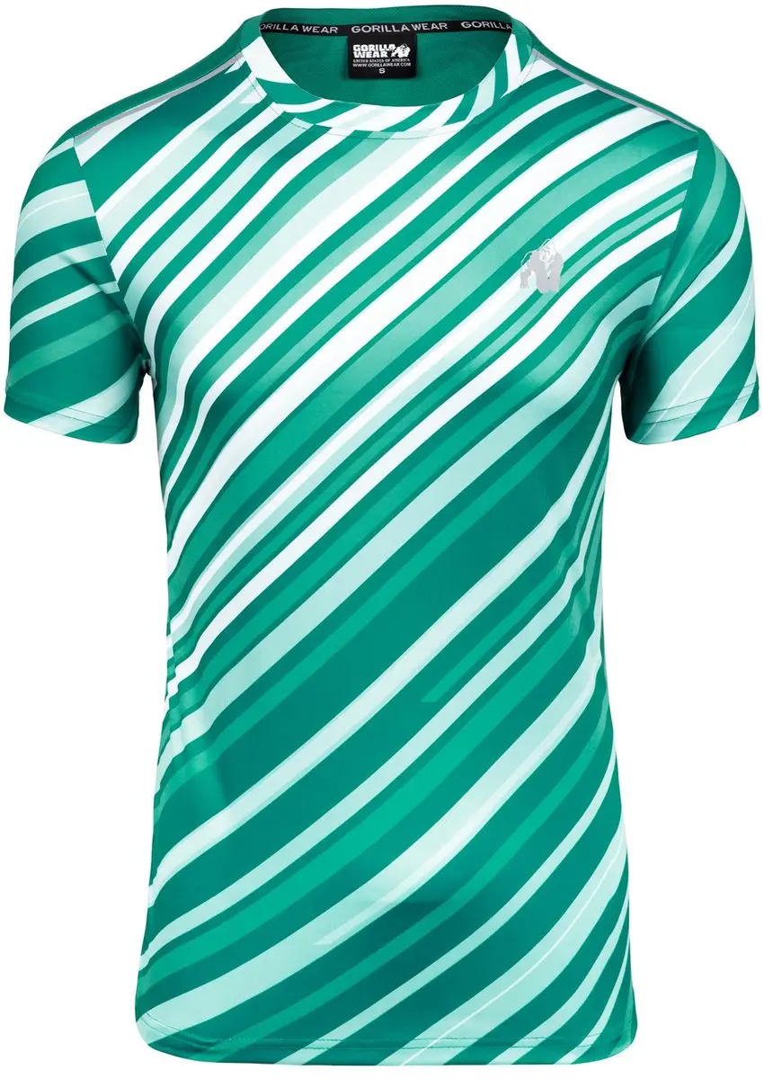 Gorilla Wear Easton T-shirt - Groen/Wit M