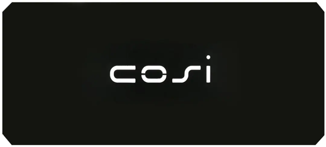 Cosi Fires Afdekplaat Rechthoekig Glas