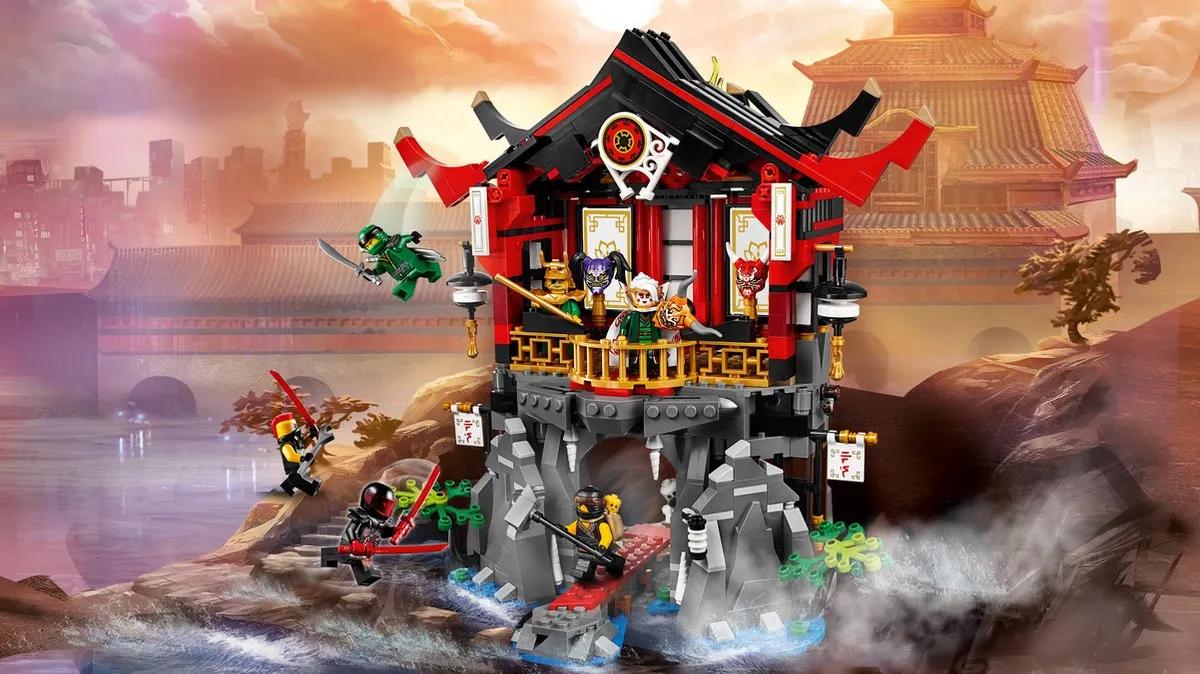 LEGO Ninjago Tempel van de Opstand 70643 - 765 Stukken - 7 Minifiguren - afbeelding 3 van 6