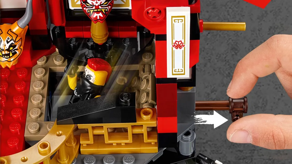 LEGO Ninjago Tempel van de Opstand 70643 - 765 Stukken - 7 Minifiguren - afbeelding 5 van 6