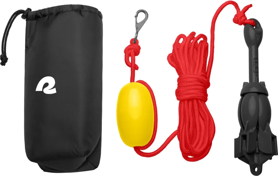 Retrospec Anker Zwart - SUP/Kajak/Dock - 8m touw & boei