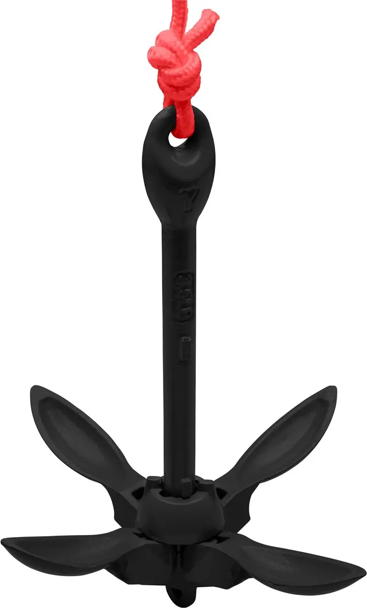Retrospec Anker Zwart - SUP/Kajak/Dock - 8m touw & boei