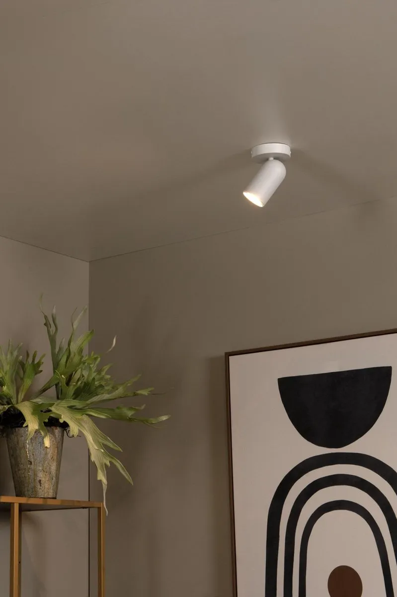 Lucide PUNCH Plafondspot GU10 - Wit