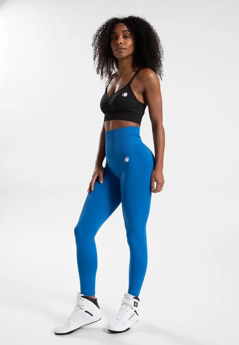 Gorilla Wear Olivia Seamless Sportbeha M/L - Zwart