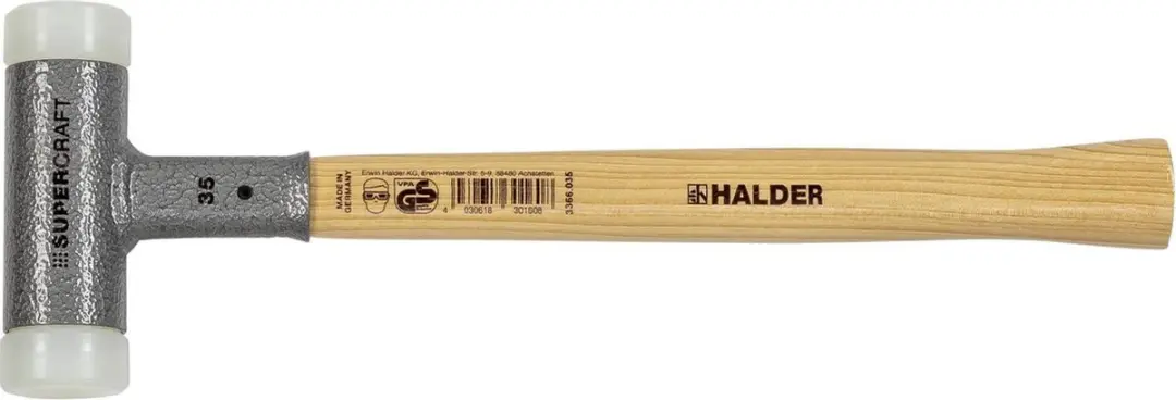 Halder Soft Face Hamer 3366035 - 335mm - Ø35mm