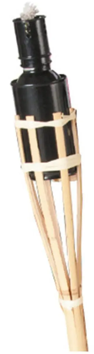 Esschert Design Bamboe Tuinfakkels 90cm - 3 Stuks - Zwart