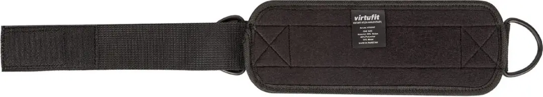 VirtuFit Nylon Enkel Strap Pro - Zwart