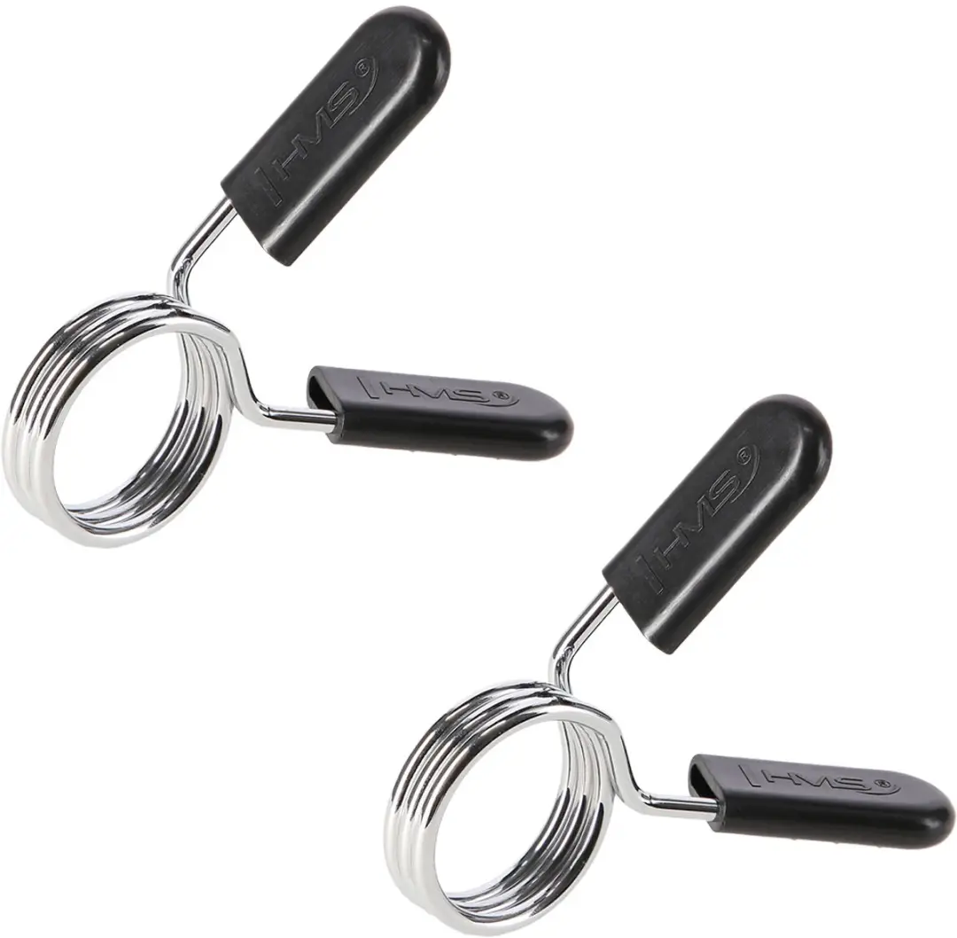 HMS Veersluitingen 25mm - 2 Stuks - Zwart/Zilver