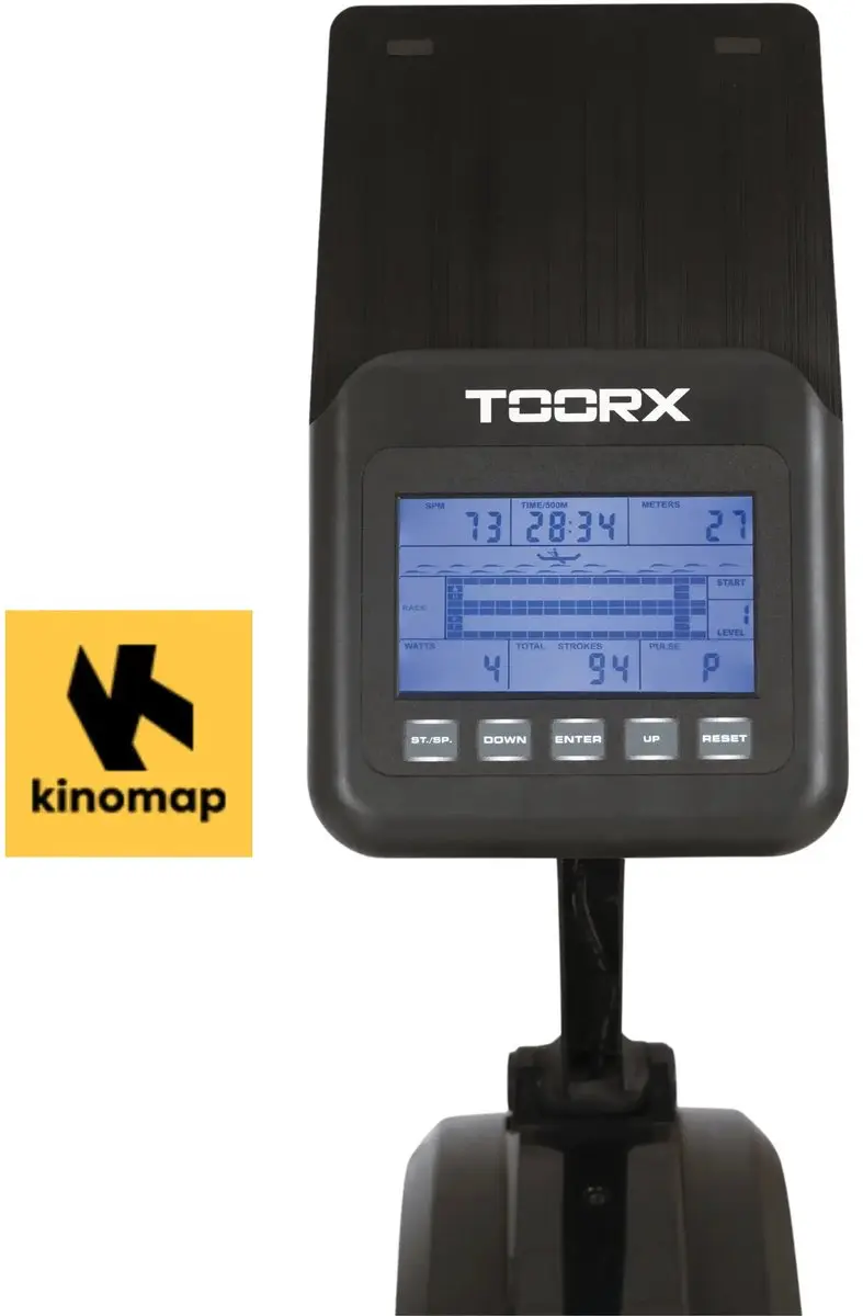 Toorx RWX-300 Roeitrainer - Inklapbaar - Zwart