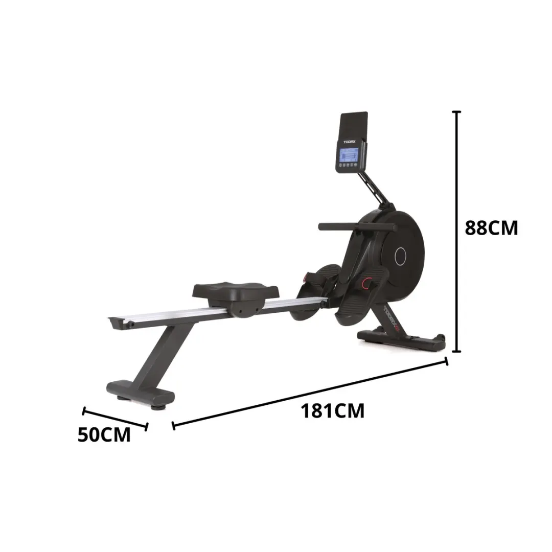 Toorx RWX-300 Roeitrainer - Inklapbaar - Zwart