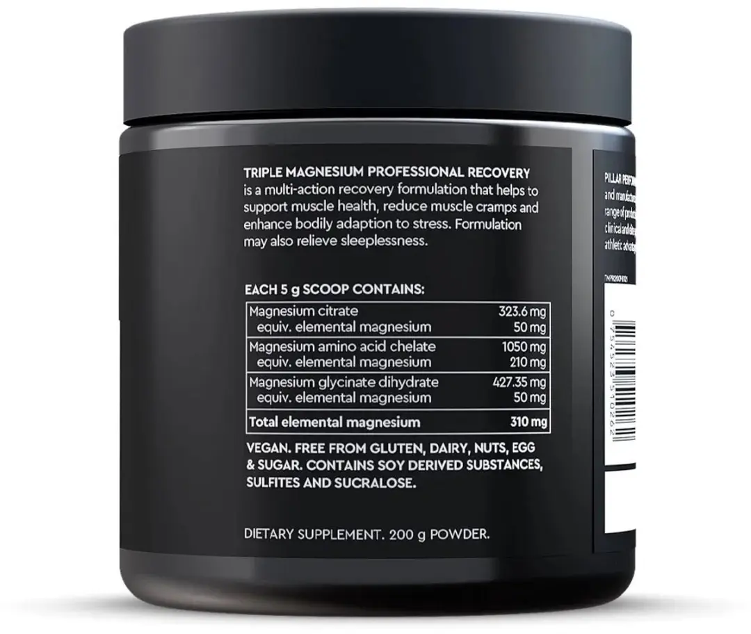 Pillar Performance Triple Magnesium Berry Pot 200g