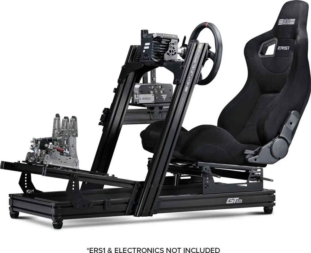 Next Level Racing GT Elite NLR-E023 Simulator Cockpit - Zwart