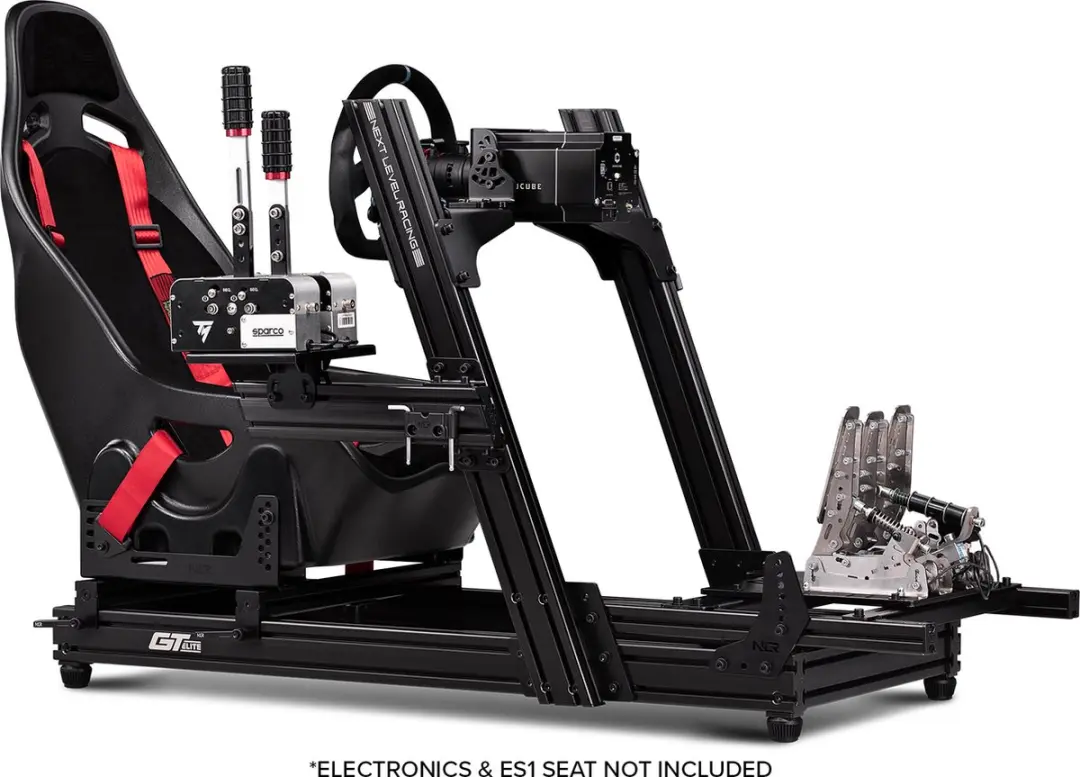 Next Level Racing GT Elite NLR-E023 Simulator Cockpit - Zwart