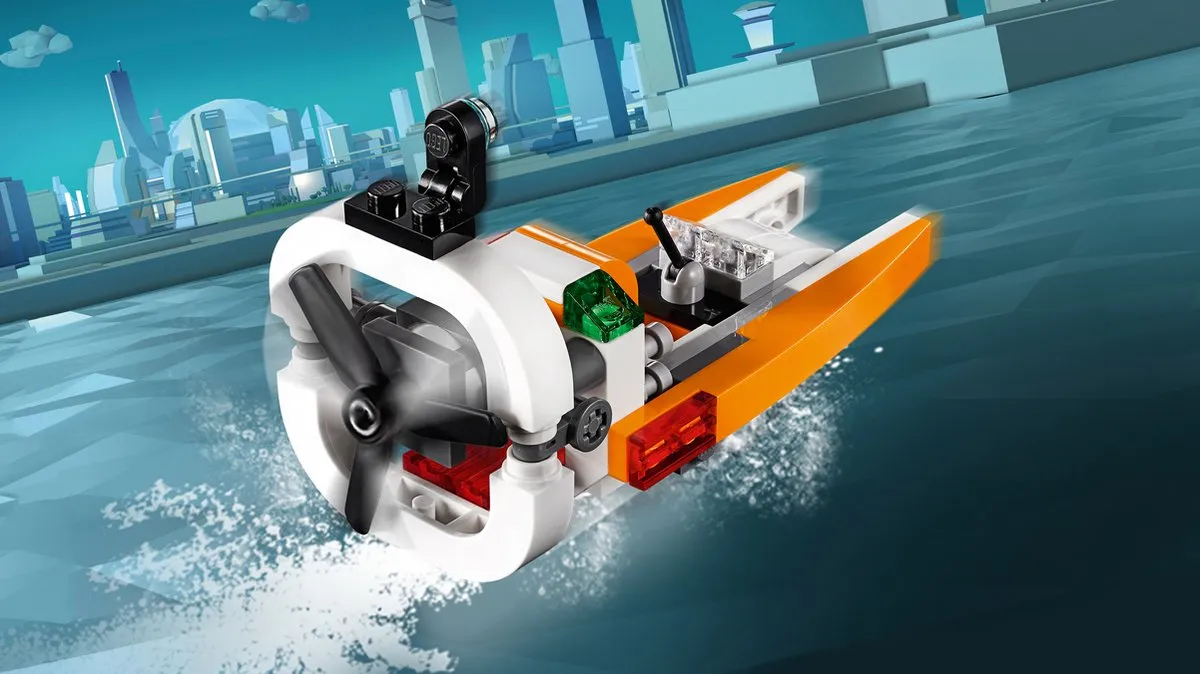 LEGO Creator Droneverkenner 31071 - 109 Stukken - Geel