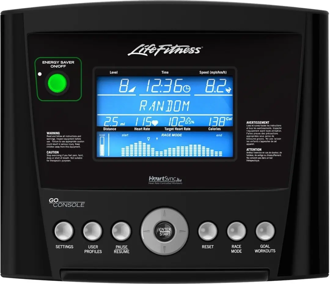 Life Fitness C1 Lifecycle Hometrainer - 13 Programma's