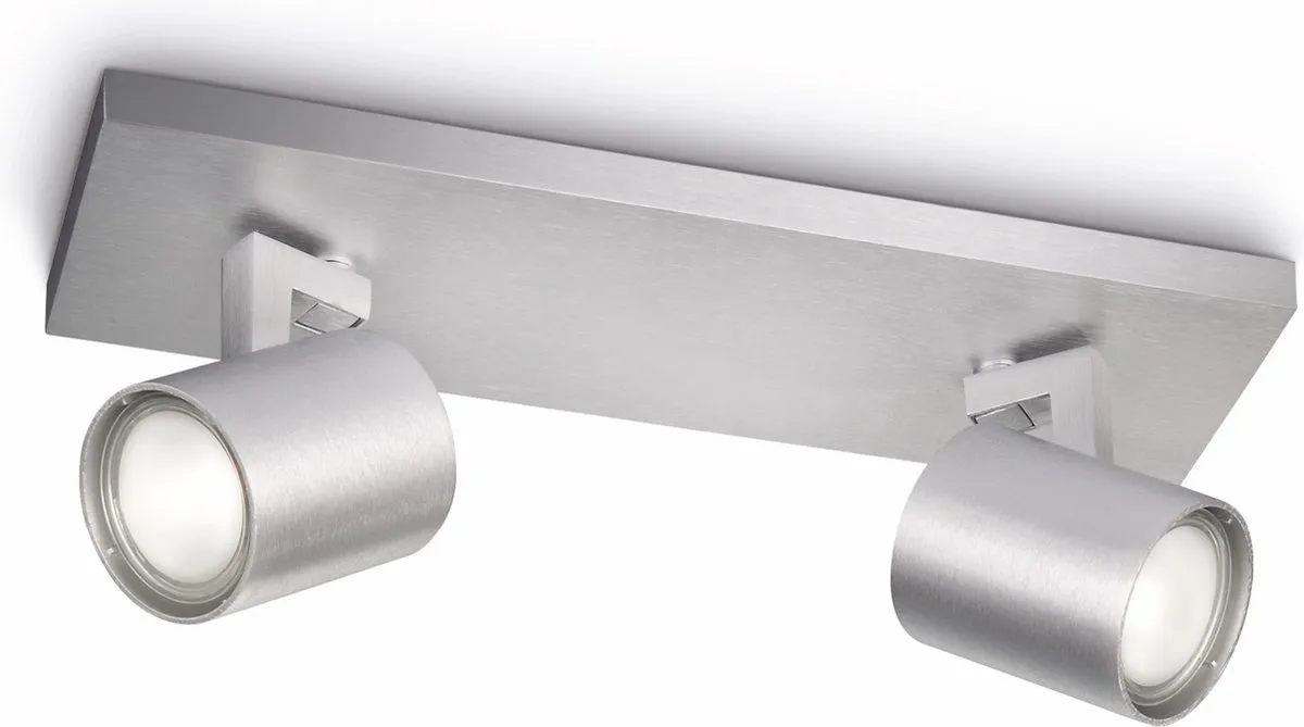 Philips Hue Runner Opbouwspot Aluminium - 2x GU10 4,2W