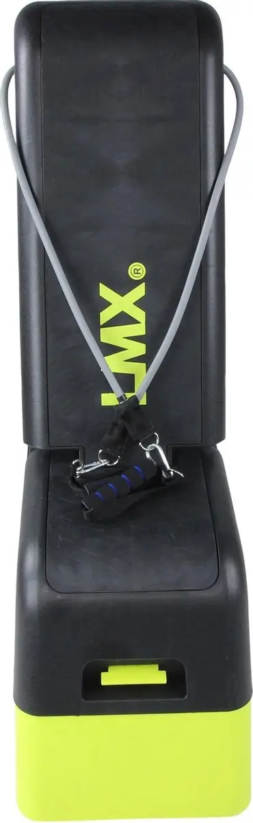 LifeMaxx LMX Adjustable Stepper - 20/35cm - Zwart