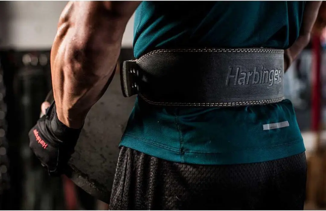 Harbinger Pro Powerlift Gewichthefriem - Maat S 58-73.7cm - Zwart