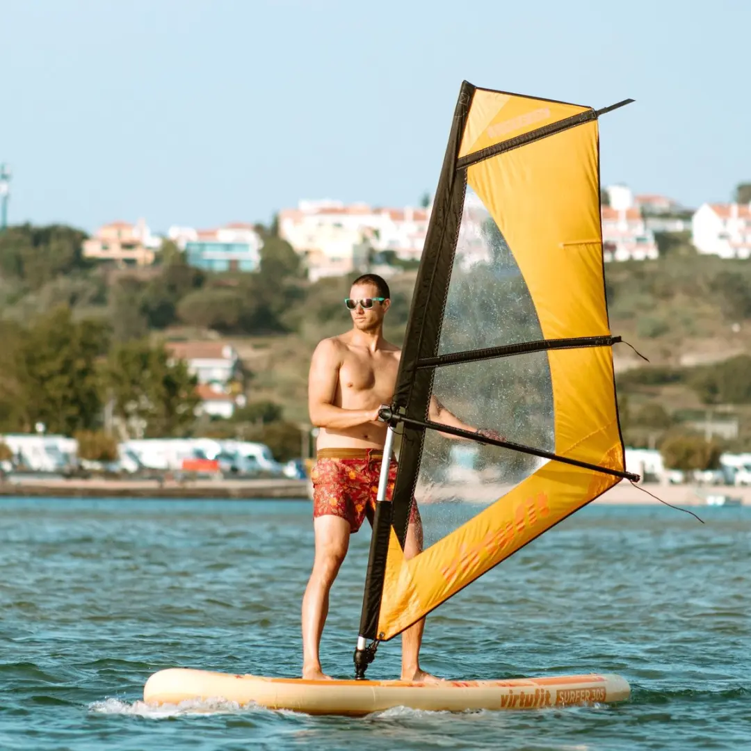 VirtuFit Surfer 305 Opblaasbaar SUP Board - 305cm - Zwart