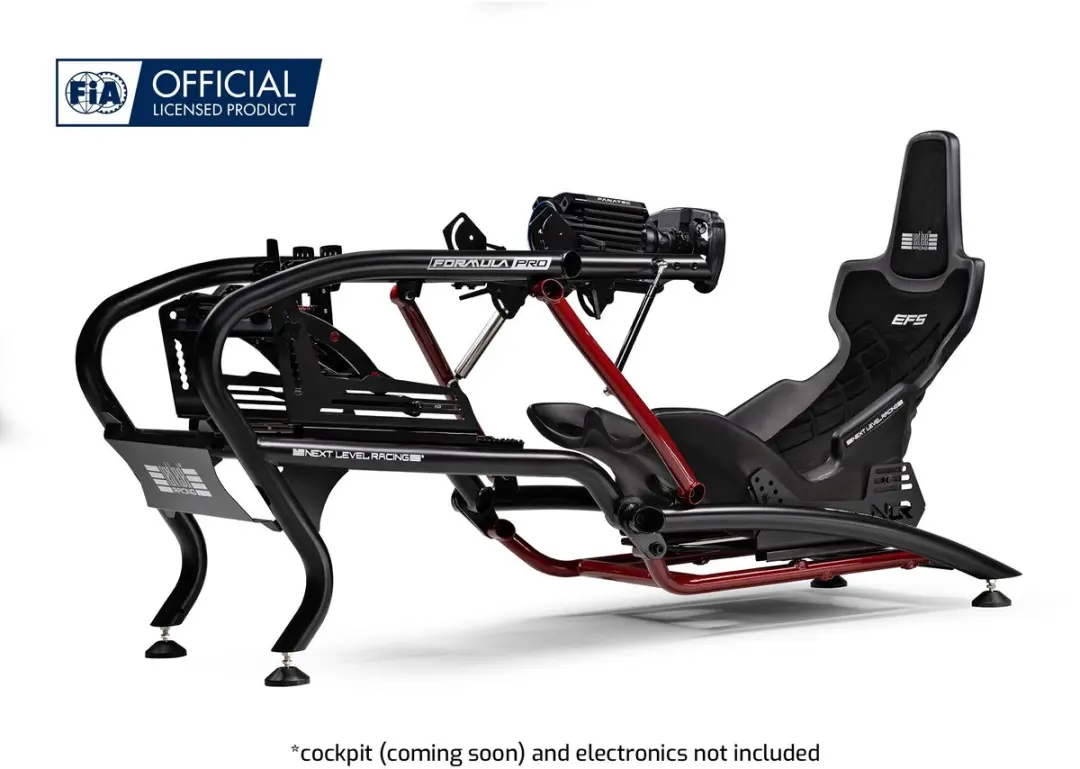 Next Level Racing EFS Elite Formula Sim Racing Stoel NLR-E061 - Zwart