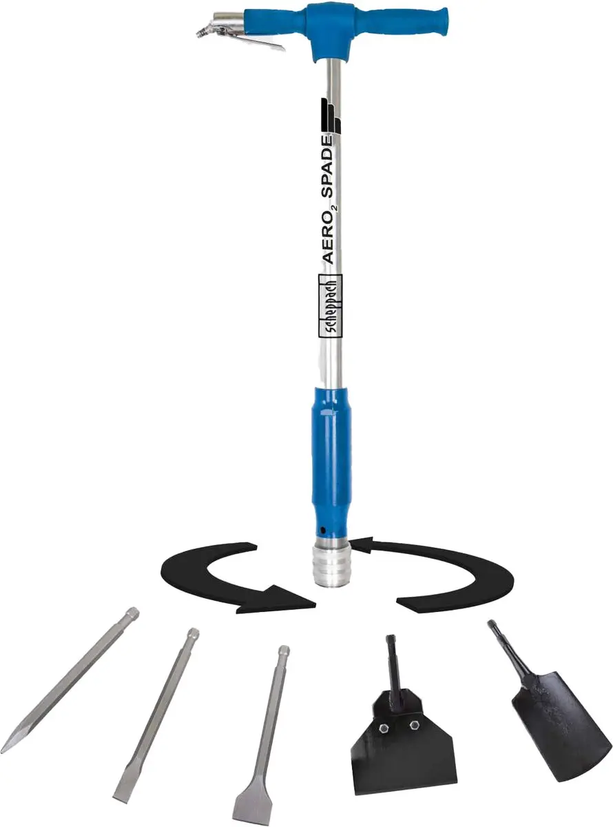 Scheppach Aero Spade 5-in-1 Persluchtspade