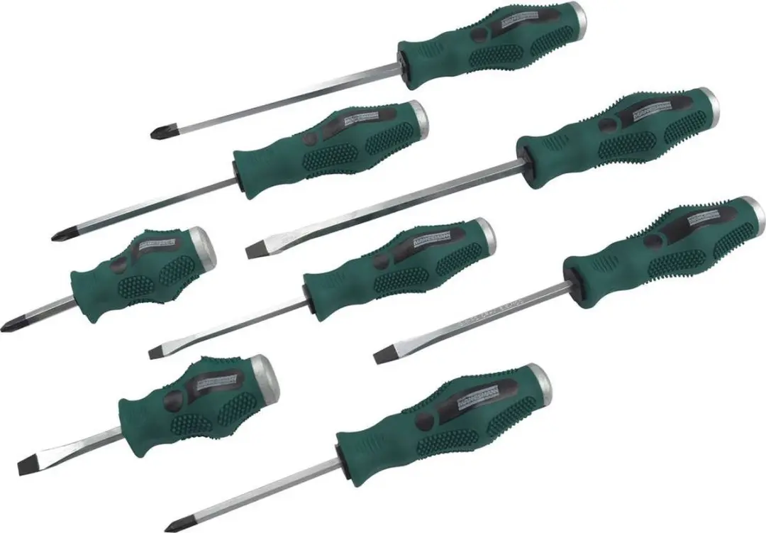 Brüder Mannesmann M11400 Schroevendraaierset 8-delig - afbeelding 6 van 6