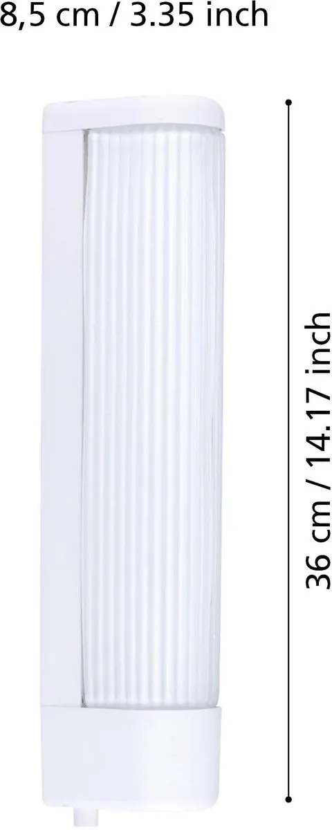 Eglo Batholino Bari 1 Spiegellamp - 2 Lichtpunten Wit