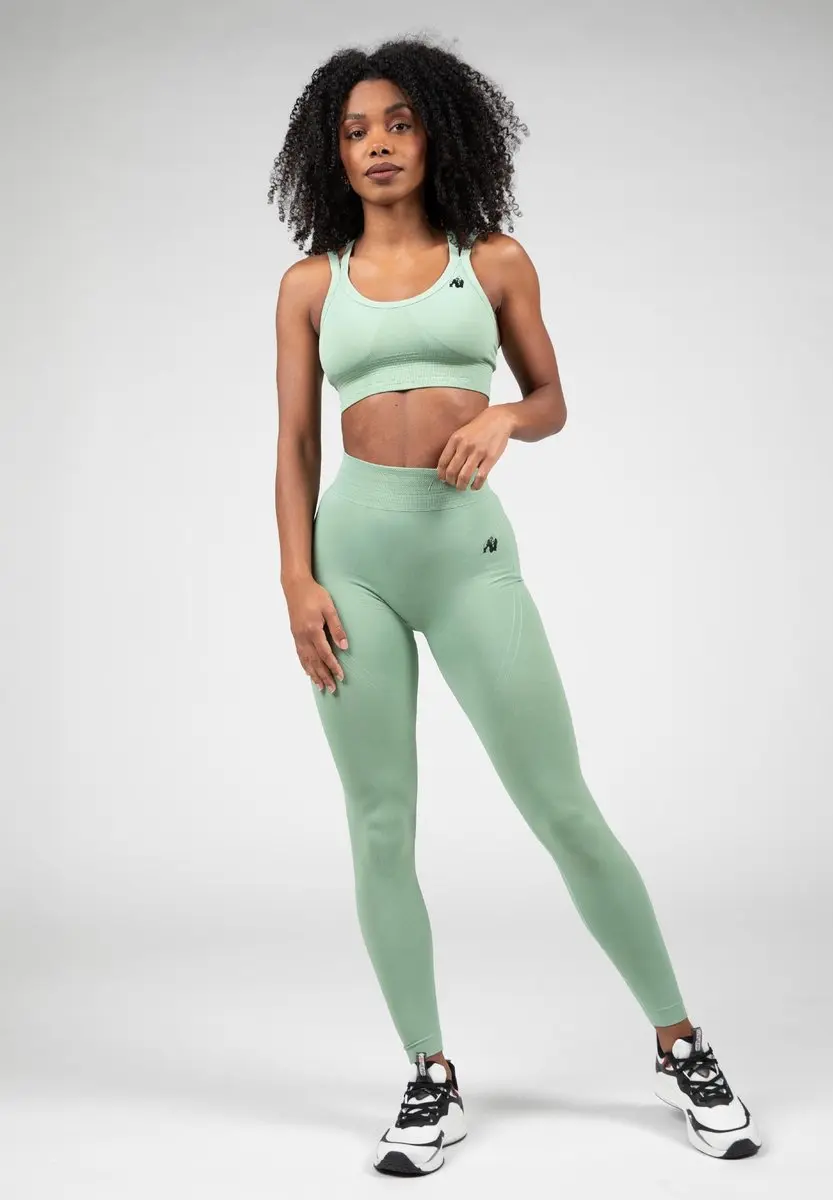 Gorilla Wear Whitney Seamless Leggings - Groen - L/XL